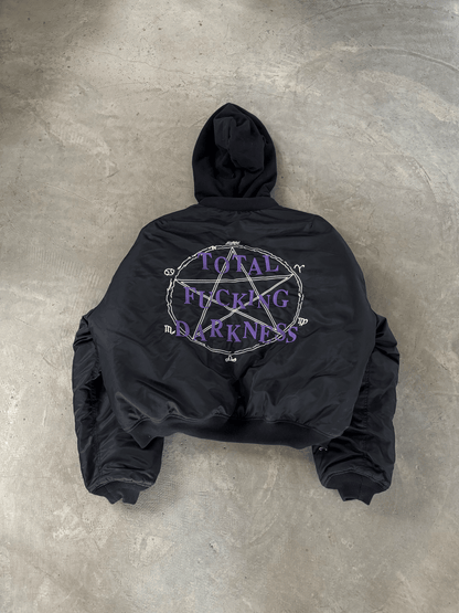 VETEMENTS Heavyweight 17FW TFD Pentagram Bomber Jacket - Oversized Homme Fit