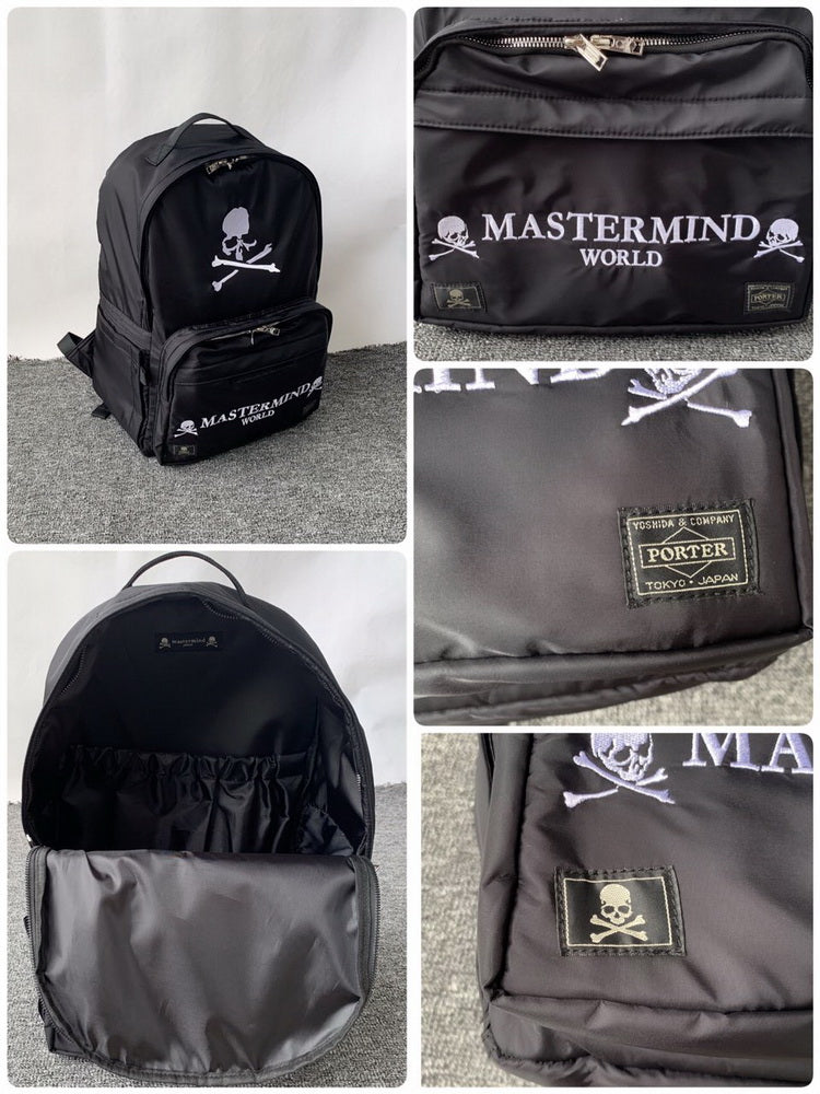 MMJ Mastermind Japan Backpack Black Soul Edition Travel Laptops Bags - Black