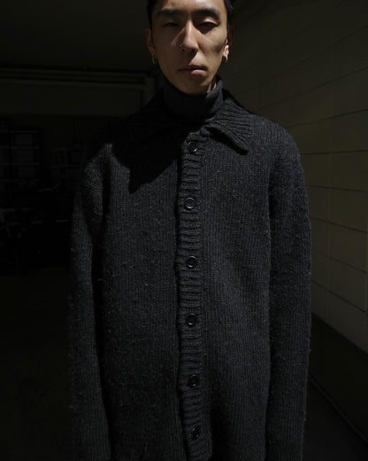 OUR LEGACY 23FW Wool Blend Pilled Knit Cardigan Jacket Unisex Cleanfit