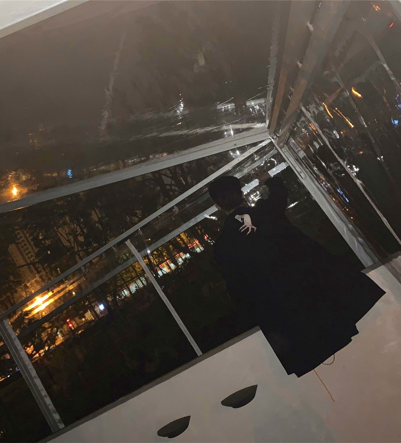 UNDERCOVER Takahashi UC15FW Ghost Hand Print -Dark Wool Coat Outerwear