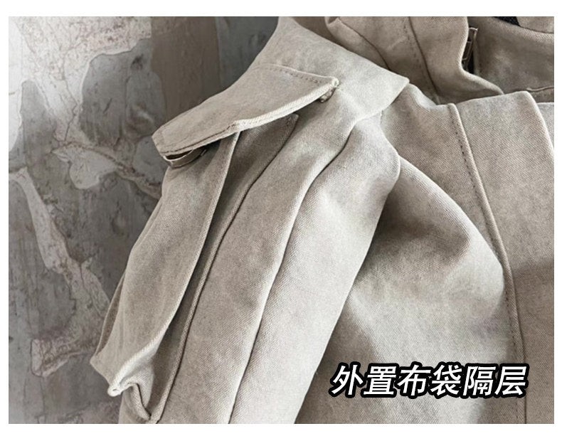 Snorlax Graphic Canvas Tote Bag - Anime Streetwear - SNORLAX