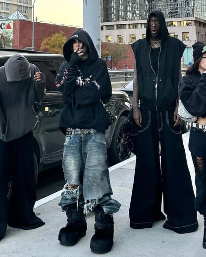 VTM Homme 17FW Total Fucking Darkness OG Archive Pentagram Hoodie Carti