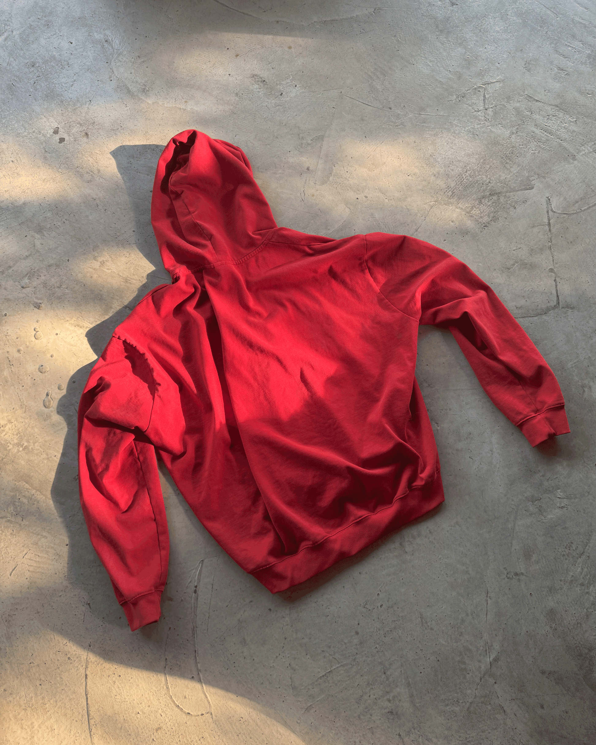 Vetements ’Bro’ Cropped Zip-Up Hoodie - Archive Oversized Sweatshirt