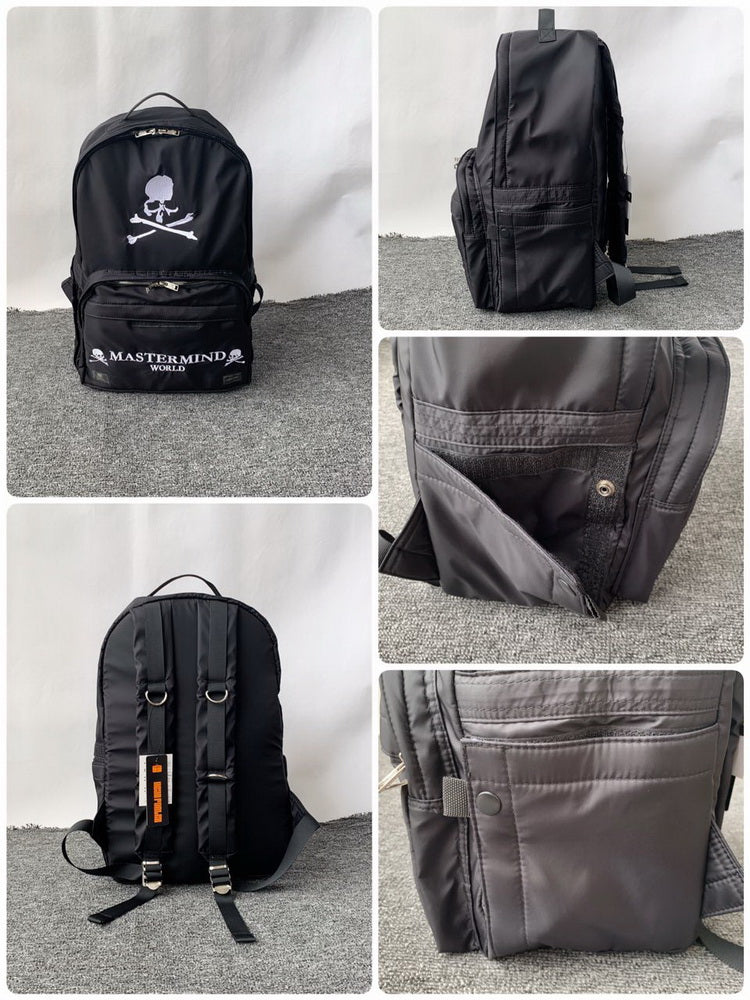 MMJ Mastermind Japan Backpack Black Soul Edition Travel Laptops Bags - Black