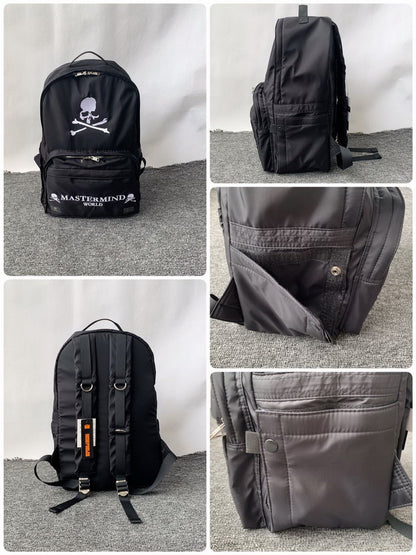 MMJ Mastermind Japan Backpack Black Soul Edition Travel Laptops Bags - Black