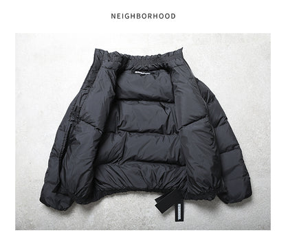 NEIGHBORHOOD Jacket Embroidered Casual Down Long-Sleeve 90% Down Coats