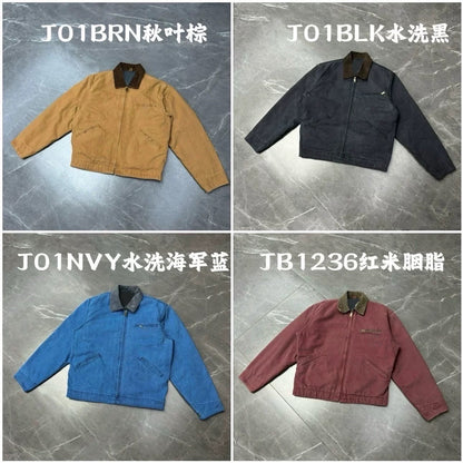 J97 Detroit Jacket - Vintage Canvas J22 Cleanfit Cotton Coat -  