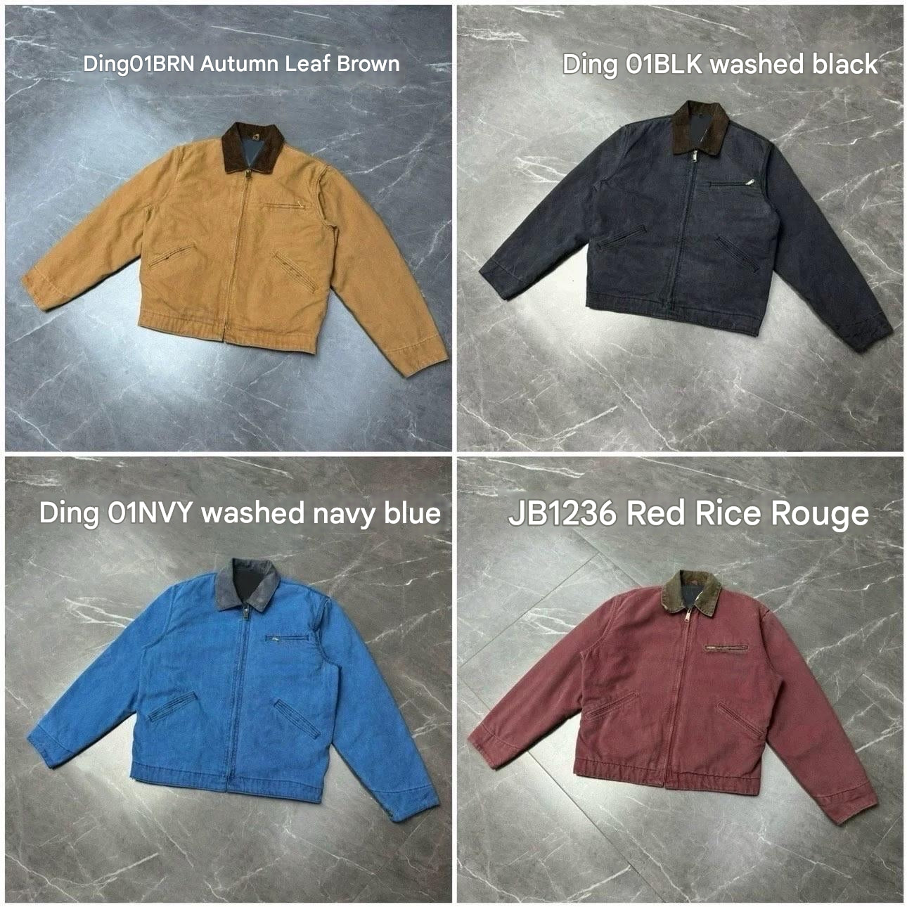 J97 Detroit Jacket - Vintage Canvas J22 Cleanfit Cotton Coat -  