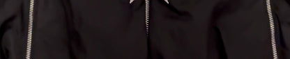 Mowalola Runway Zip-Up MY City Jacket - MA-1 Bomber (Playboi Carti & Timothée)