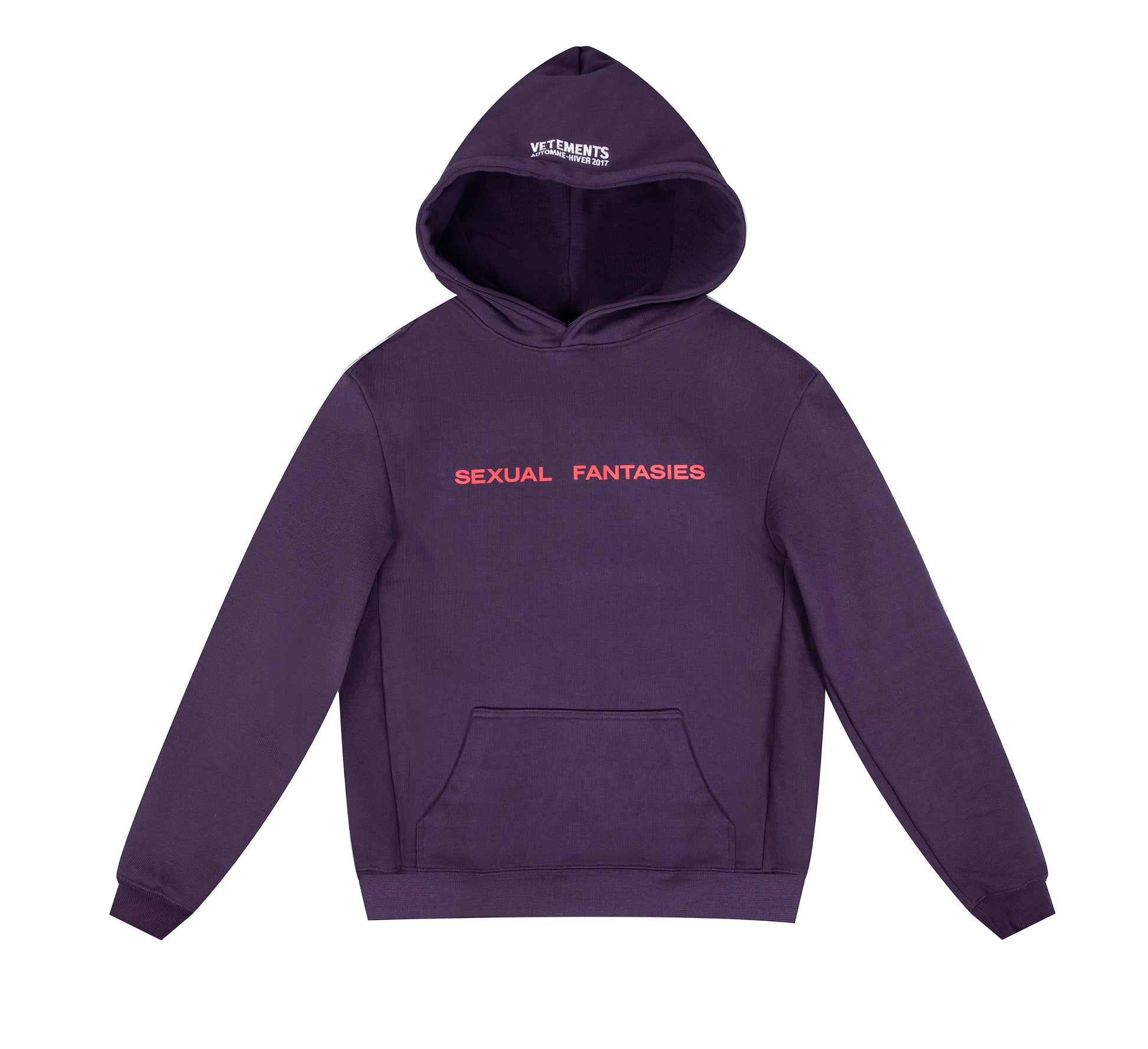 Vetements Rare Purple Sexual Fantasies Hoodie – Exclusive Collectible Edition - HOODIE