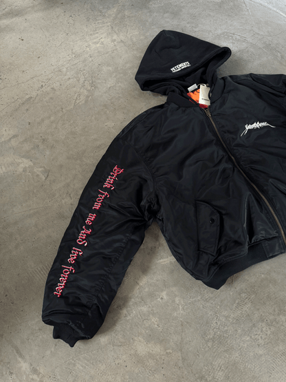 VETEMENTS Heavyweight 17FW TFD Pentagram Bomber Jacket - Oversized Homme Fit