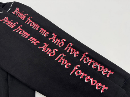 VTM Homme 17FW Total Fucking Darkness OG Archive Pentagram Hoodie Carti