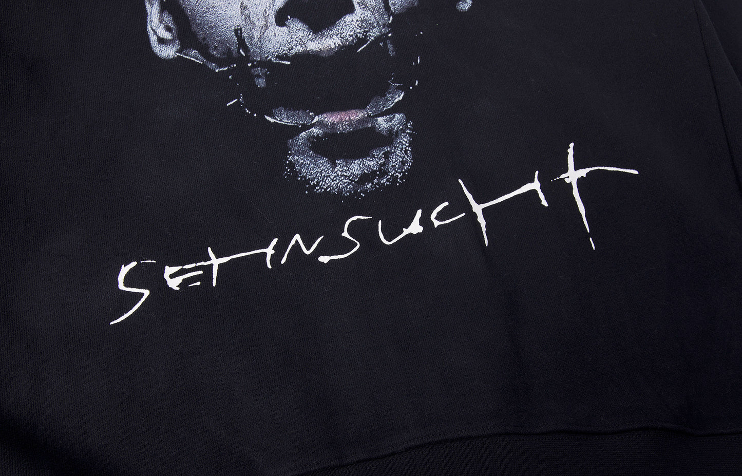 German Rammstein Vetement VTM Black Dark Punk Oversized Hoodie Jacket