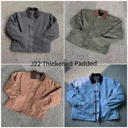 J97 Detroit Jacket - Vintage Canvas J22 Cleanfit Cotton Coat -  