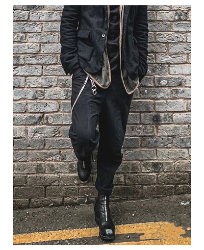 Guidi PL2 Handcrafted Style Front Zip Boots - Artisanal Black Leather