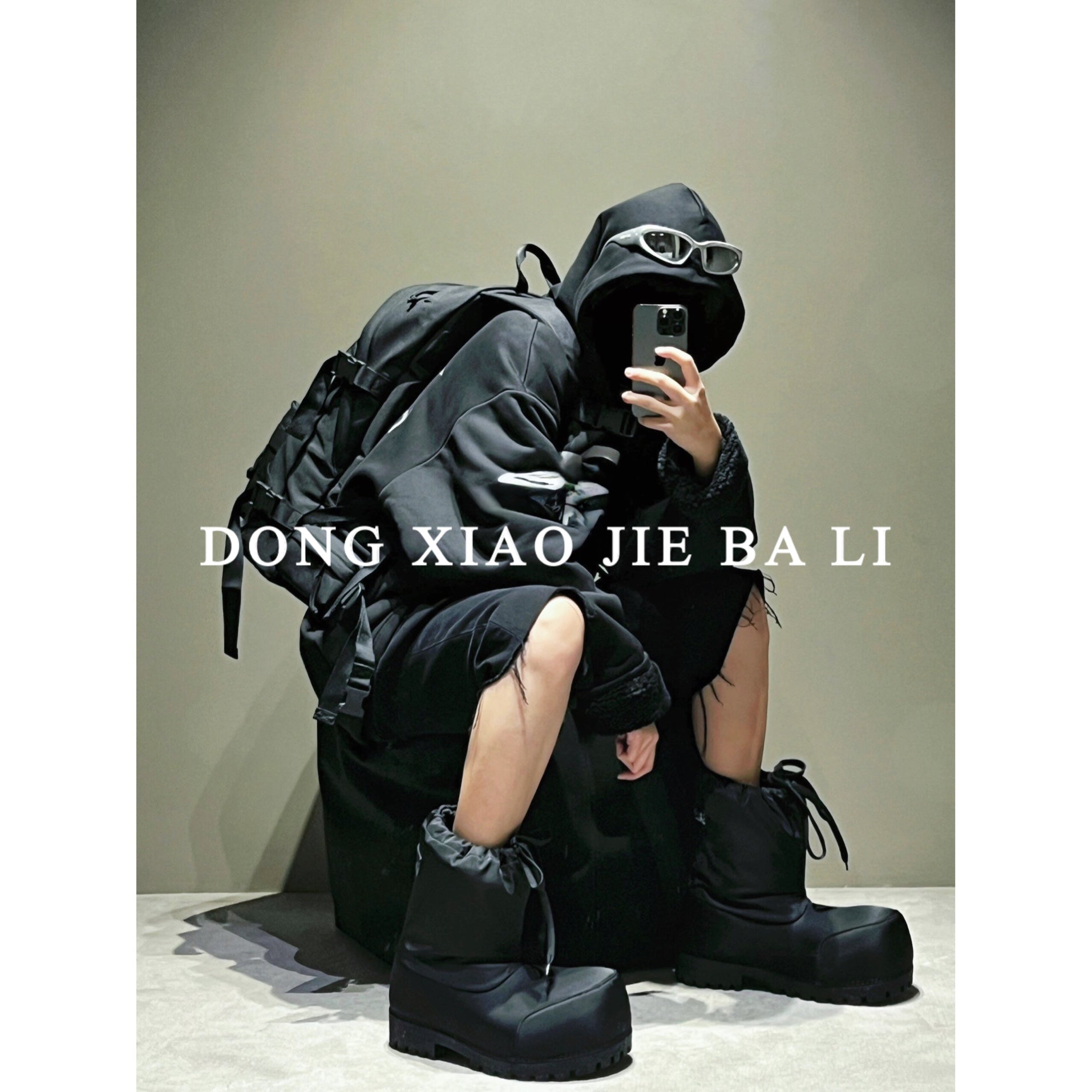 Parisian Snow Boots Ski Waterproof Anti-Slip Big Head Short Boots