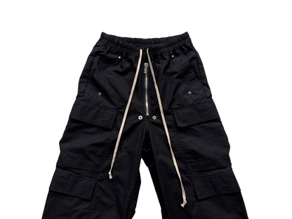 Jarvis Trousers Rick Owens acbt Woodcut Wide-leg Work Pants Flared Trousers - Size S 46 M 48 L 50