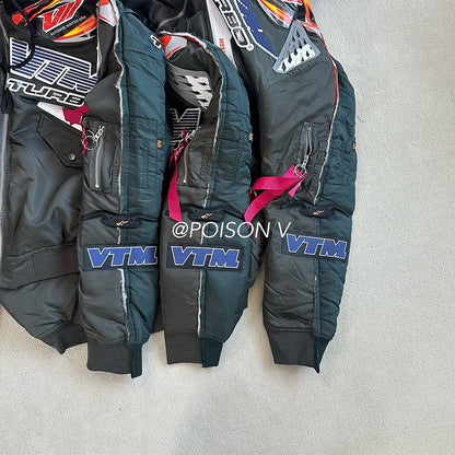 Revised Vetements x Alpha AW18 Racing Bomber Jacket - 3D Silicone 