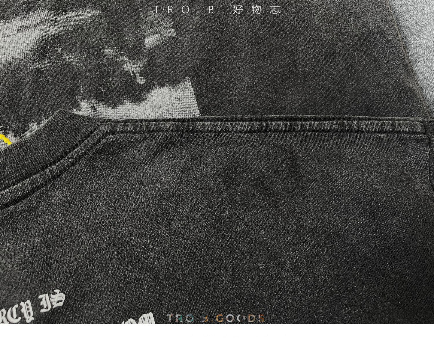 FOG Heavyweight Cotton Washed Vintage Short Sleeve T-Shirt