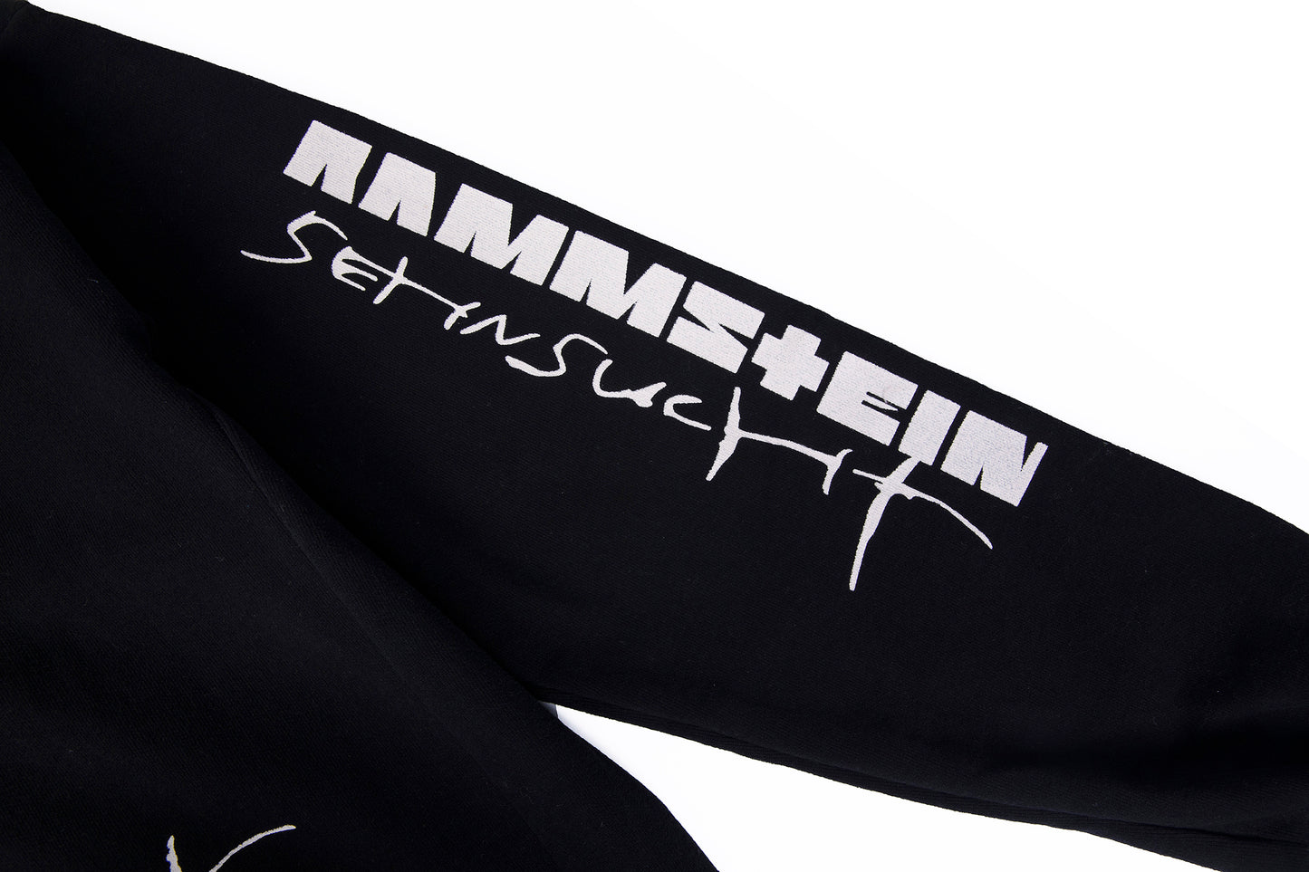 German Rammstein Vetement VTM Black Dark Punk Oversized Hoodie Jacket