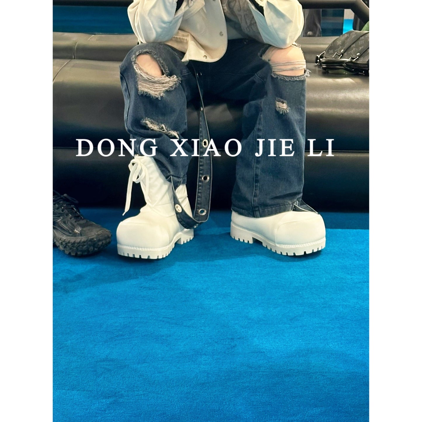 Parisian Snow Boots Ski Waterproof Anti-Slip Big Head Short Boots