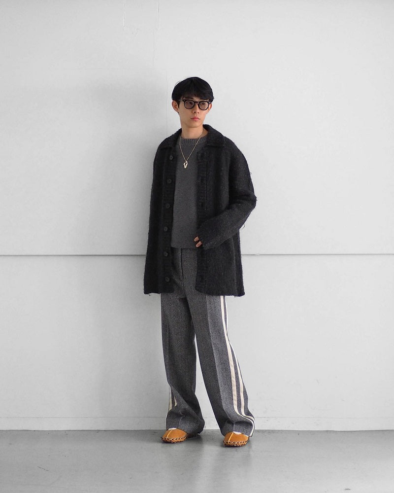 OUR LEGACY 23FW Wool Blend Pilled Knit Cardigan Jacket Unisex Cleanfit