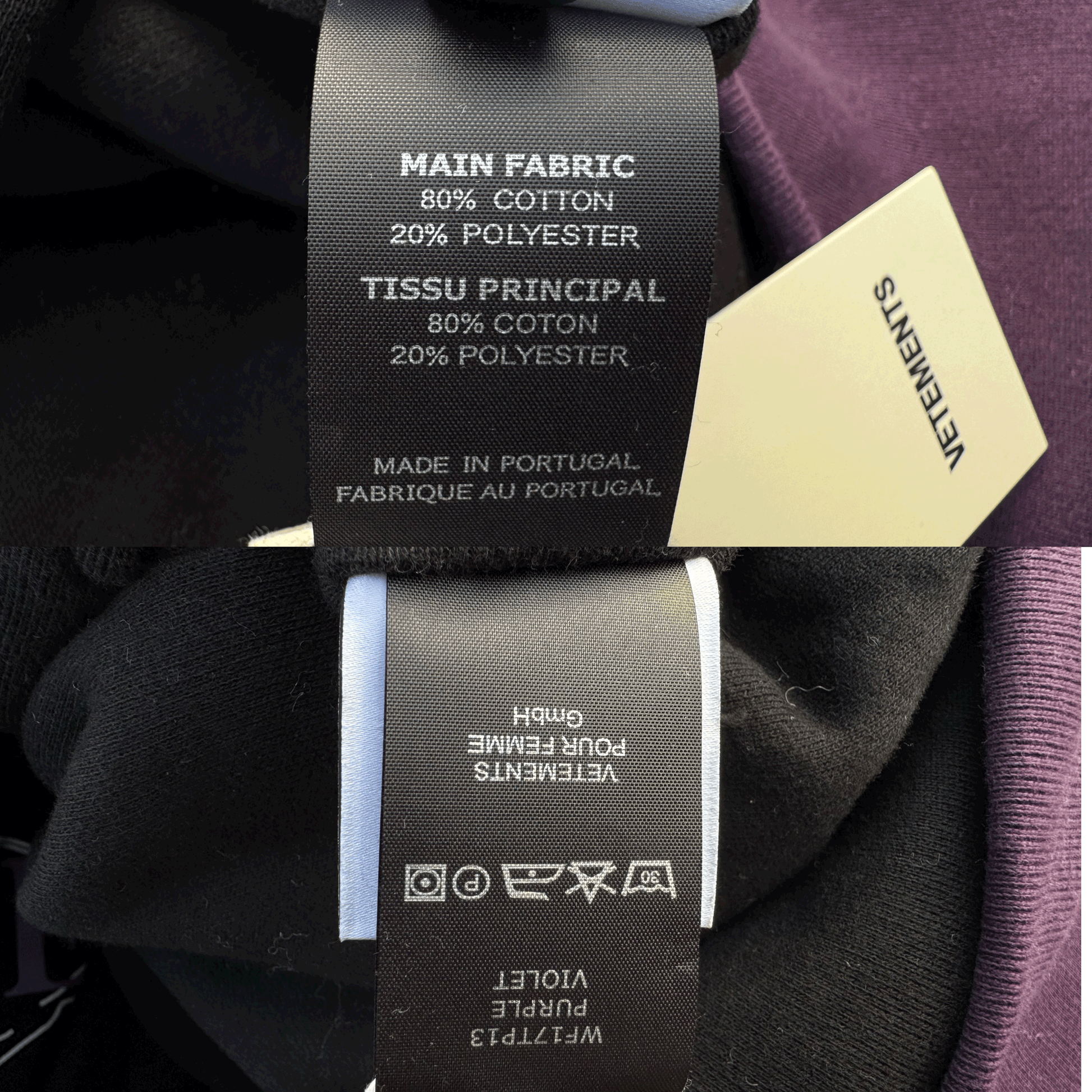 Revised Vetements 16FW TFD & Gun Club Reversible Bomber Jacket 