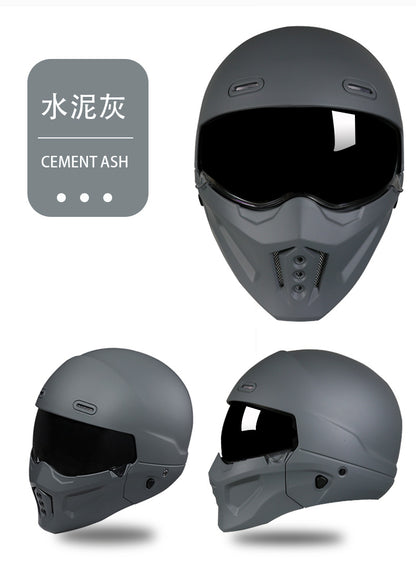 Battle Scorpion Motorcycle Full Face Helmet Harley Cruiser Bike Class A 3C DOT