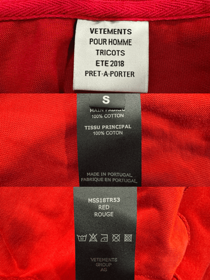 Vetements ’Bro’ Cropped Zip-Up Hoodie - Archive Oversized Sweatshirt
