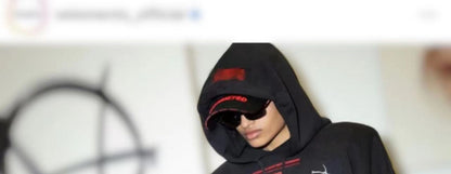Vetements Adone Hardcore Embroidered Patch Hoodie Heavyweight Playboi - Size avaliable S M L