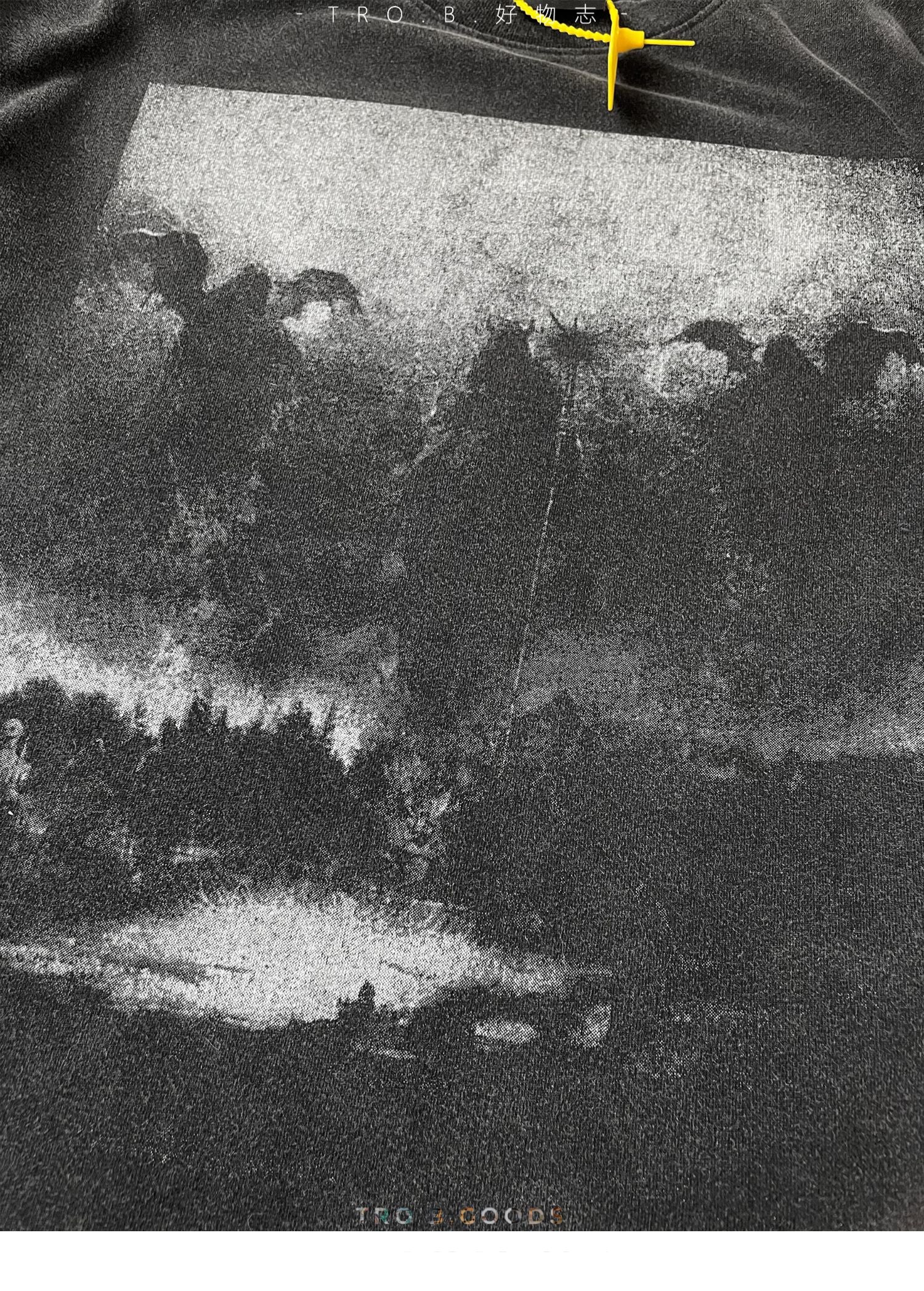 FOG Heavyweight Cotton Washed Vintage Short Sleeve T-Shirt