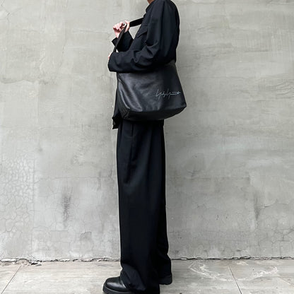 Yohji Yamamoto Aoyama Store Exclusive / Cowhide Shoulder Messenger Bag