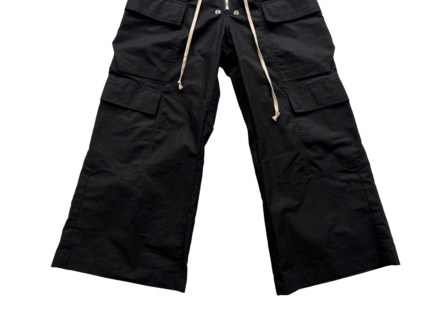 Jarvis Trousers Rick Owens acbt Woodcut Wide-leg Work Pants Flared Trousers - Size S 46 M 48 L 50