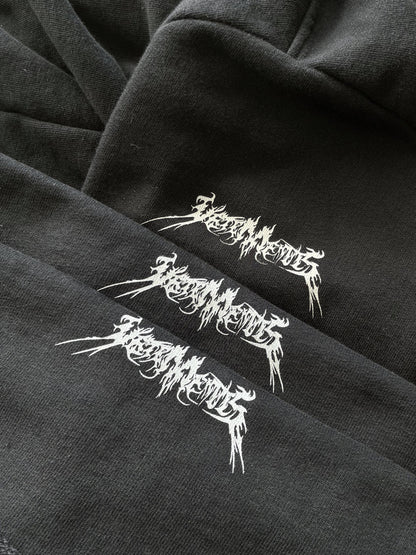 VTM Homme 17FW Total Fucking Darkness OG Archive Pentagram Hoodie Carti