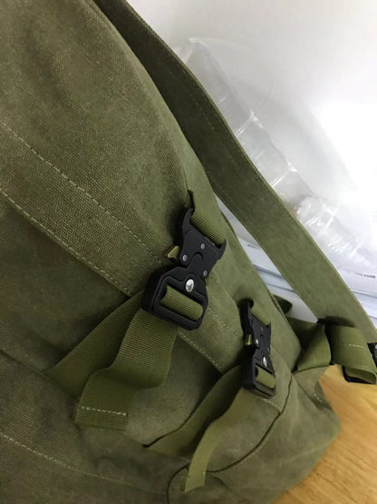 Yuta Hosokawa READYMADE x FOG Vers. Backpack Dual-Shoulder Bag Titanium Buckles - Green