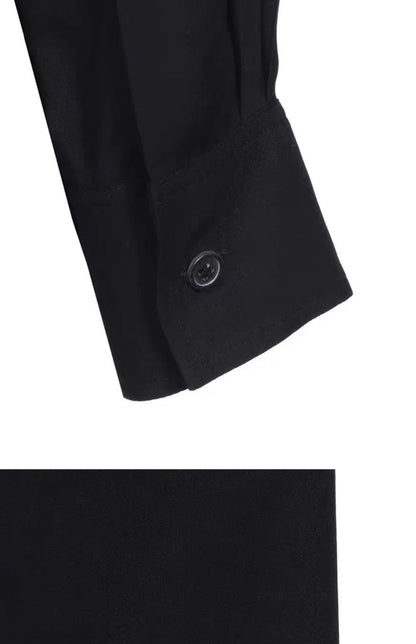 Donclickin Yohji Yamamoto Floral Print ’Queen of the Night’ Shirt Long Sleeve
