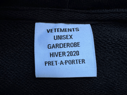 Vetements AW20 ’Hocus Pocus’ Pumpkin Print Zip Hoodie - Opium Pullover