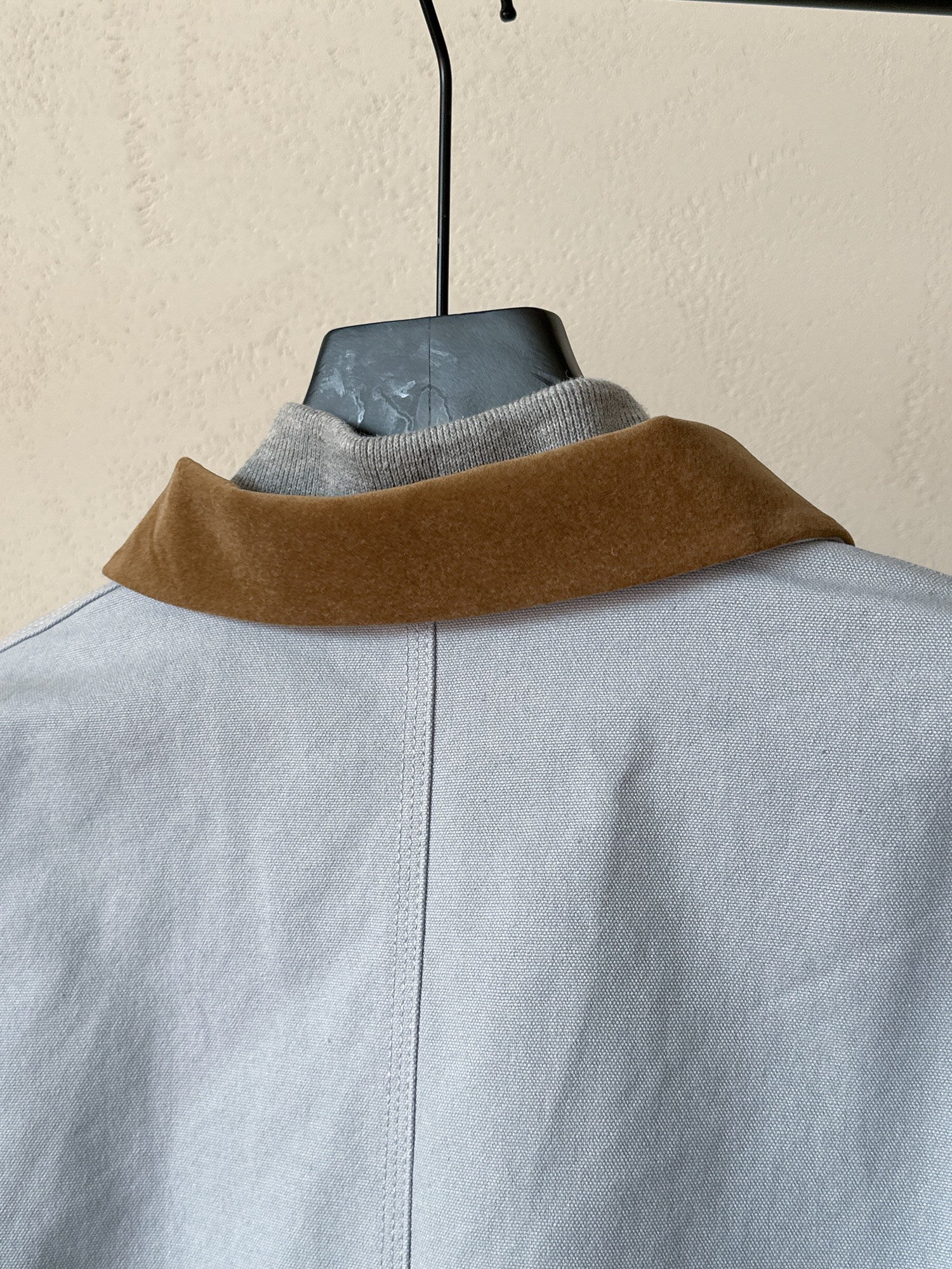 Detroit Double Collar Carhartt X Sacai Jacket Canvas Patchwork Workwear