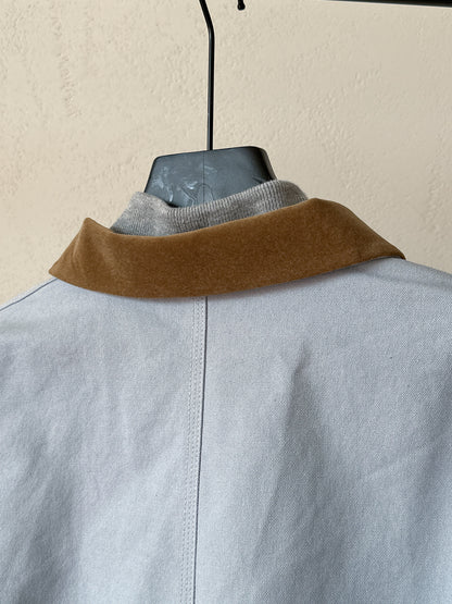 Detroit Double Collar Carhartt X Sacai Jacket Canvas Patchwork Workwear