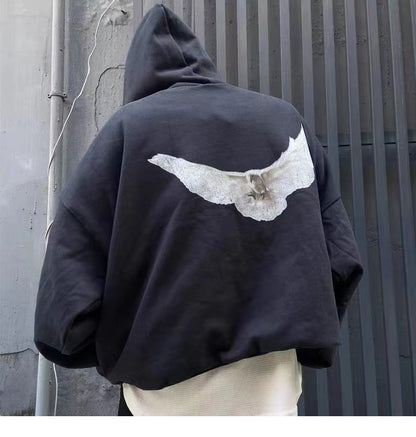 Kanye X Peace Dove X GAP Triple Collaboration Heavyweight Loose Hoodie Sweatshirt