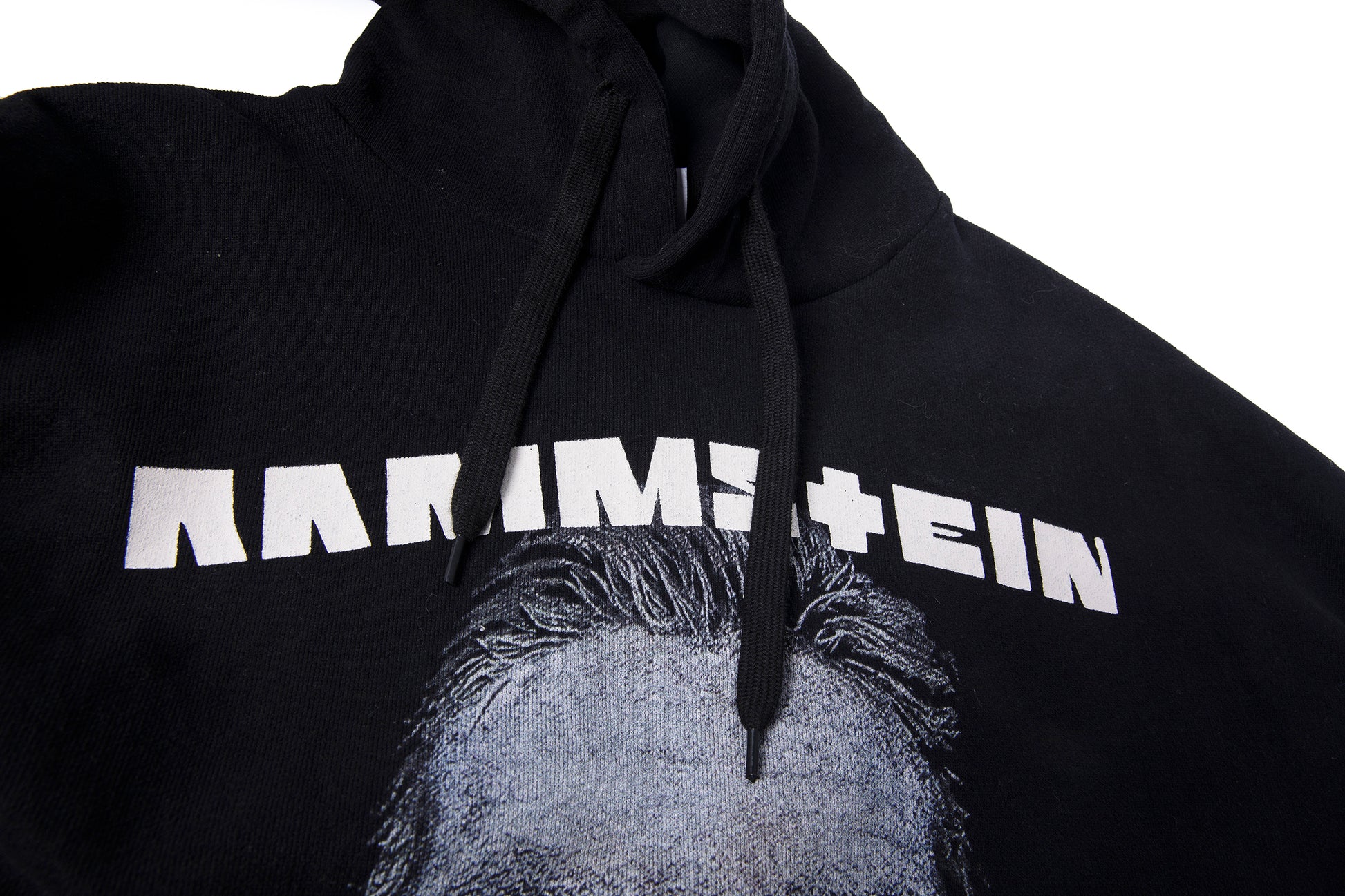 German Rammstein Vetement VTM Black Dark Punk Oversized Hoodie Jacket