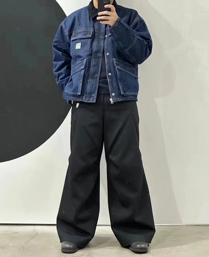 Stussy Vintage Washed Denim Carhartt Workwear Jacket – Detroit J97 Coat