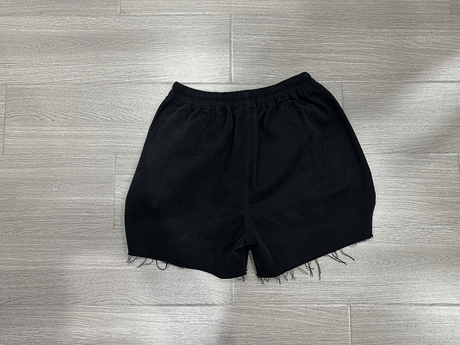 RO ACBT Boxing Shorts - Heavyweight Embroidered Logo Drawstring Cropped Pants
