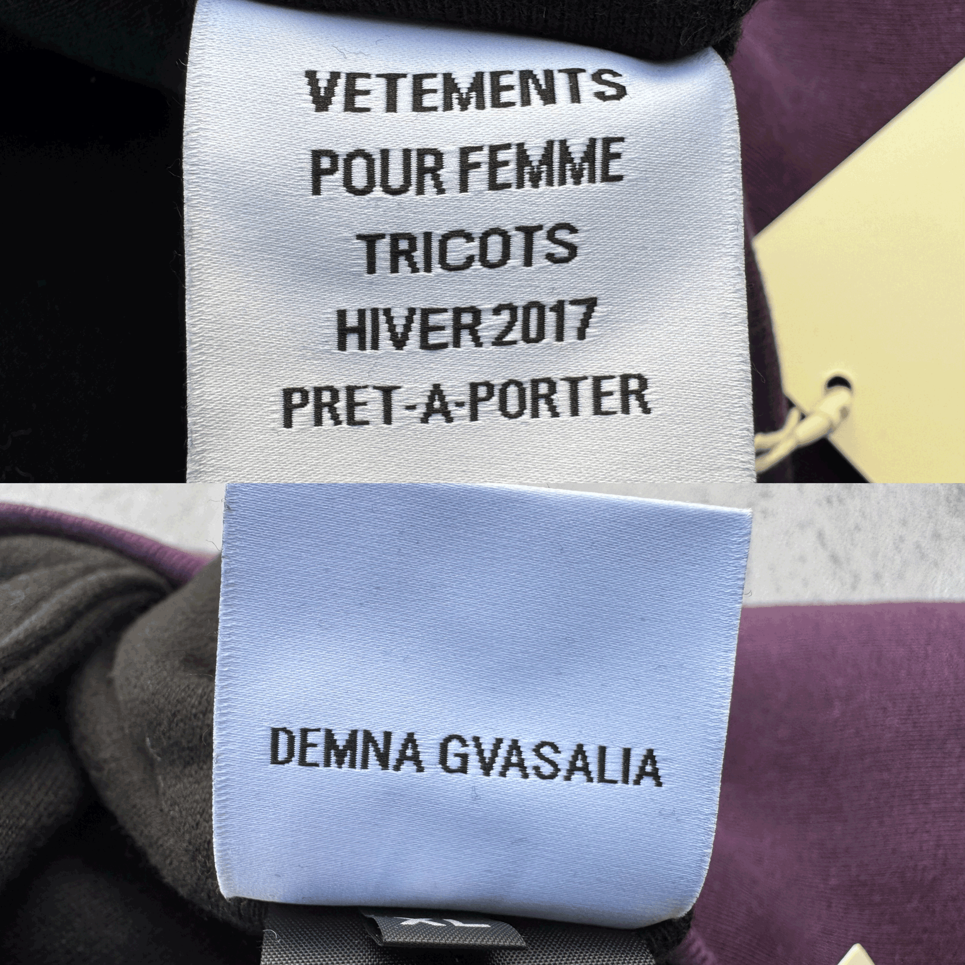Revised Vetements 16FW TFD & Gun Club Reversible Bomber Jacket 