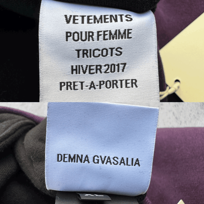 Revised Vetements 16FW TFD & Gun Club Reversible Bomber Jacket 