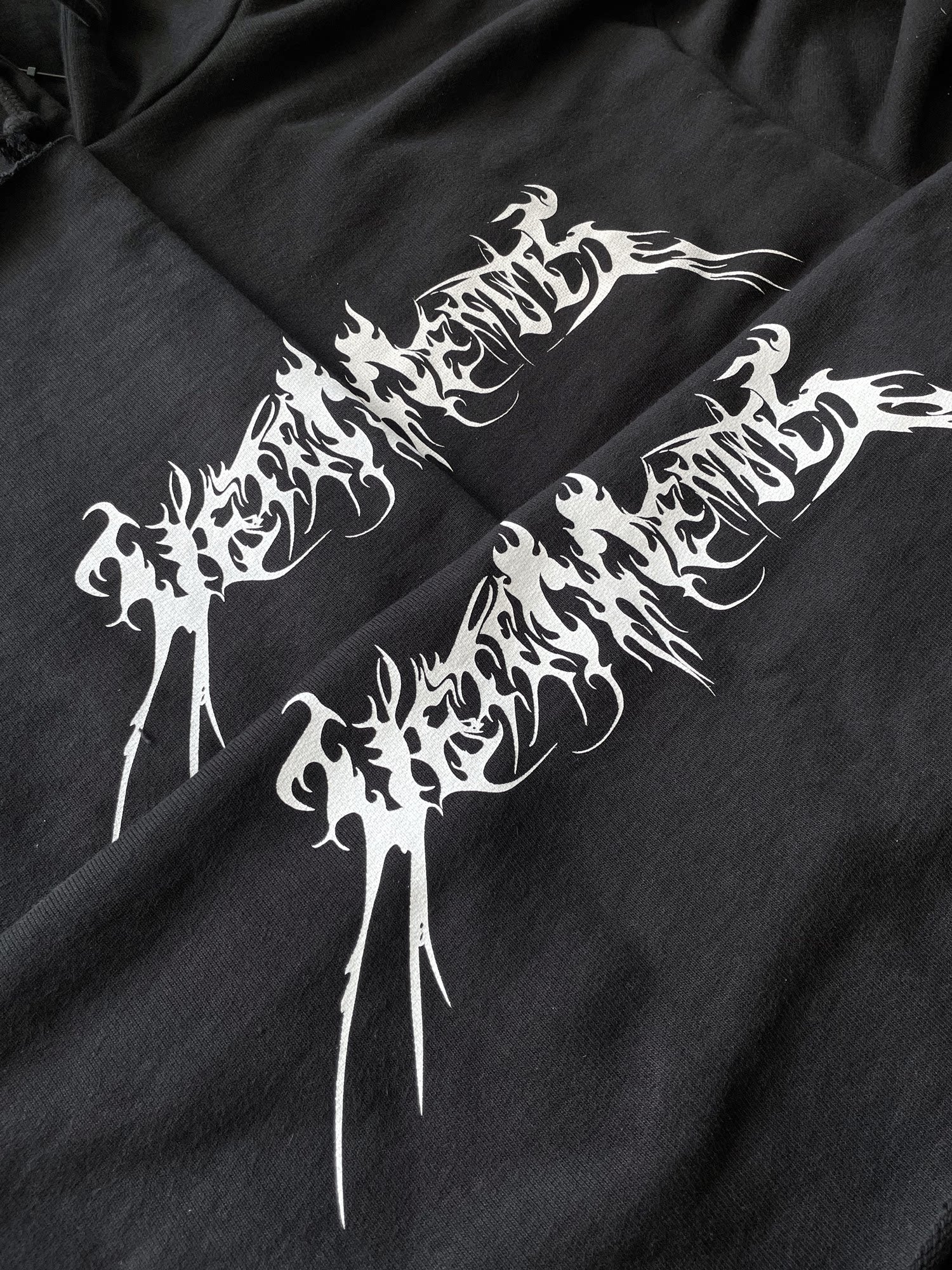 VTM Homme 17FW Total Fucking Darkness OG Archive Pentagram Hoodie Carti