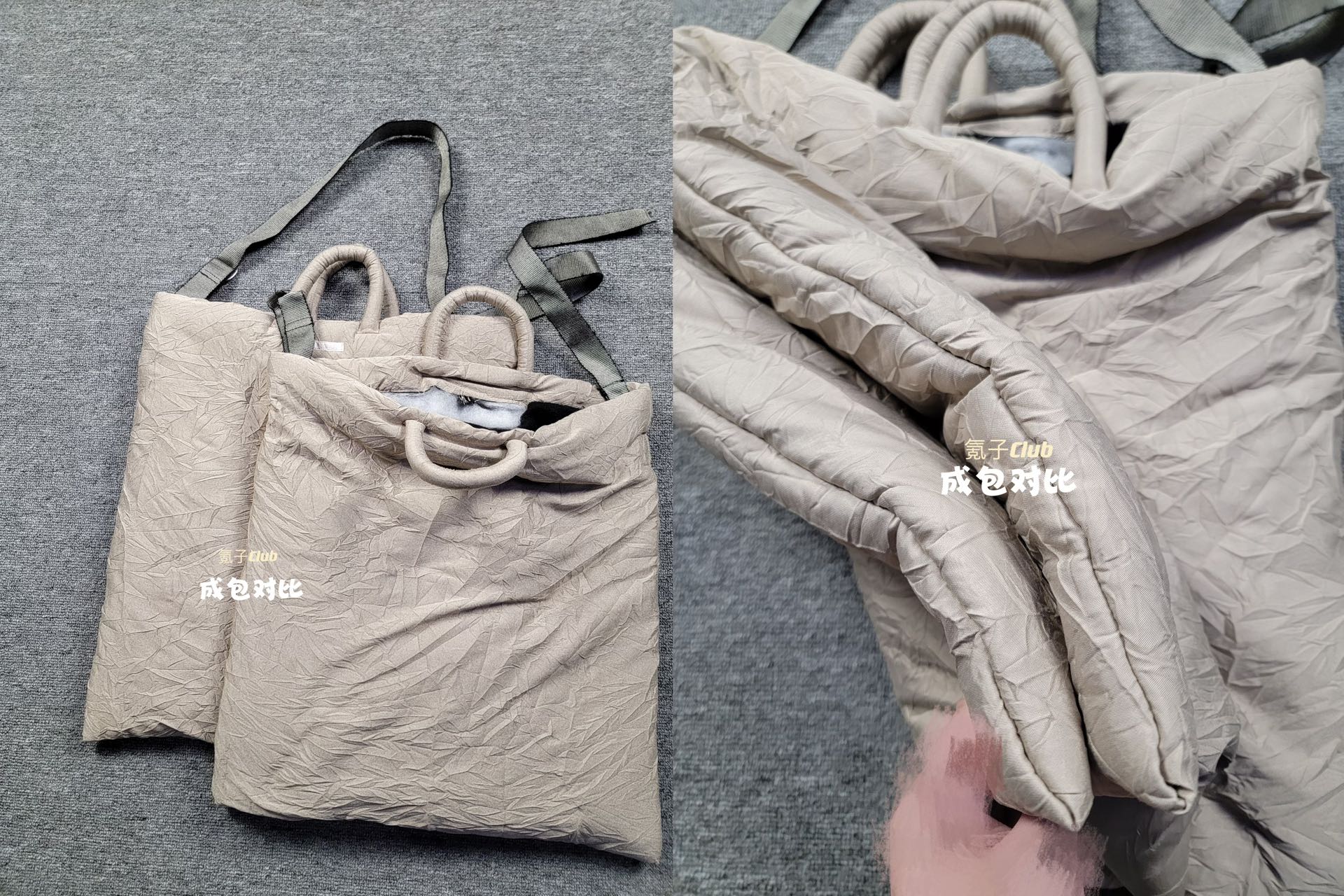 Custom 23AW OurLegacy Vintage Crumpled Pillow Crossbody Bag - Casual Street Vibe - Order with colors/Style