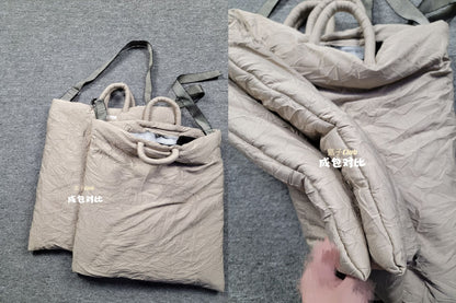 Custom 23AW OurLegacy Vintage Crumpled Pillow Crossbody Bag - Casual Street Vibe - Order with colors/Style