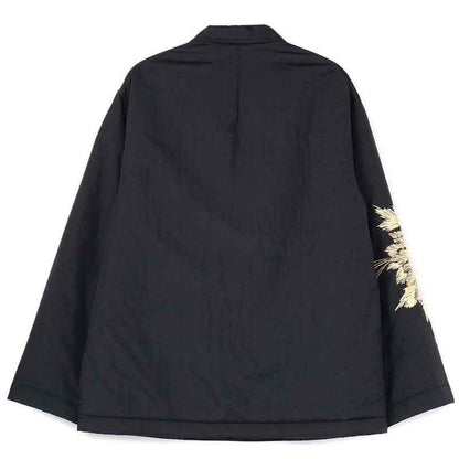 Yohji SYTE Nylon Lightweight Embroidered Floral Loose Jacket Coat - Size avaliable S~XL