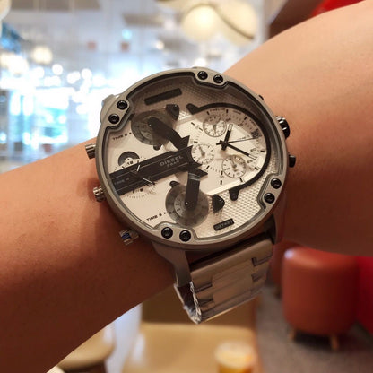 Diesel DZ7395 Chameleon Large Dial Quartz Chronograph Watch Polarized Men Watch - Order with colors